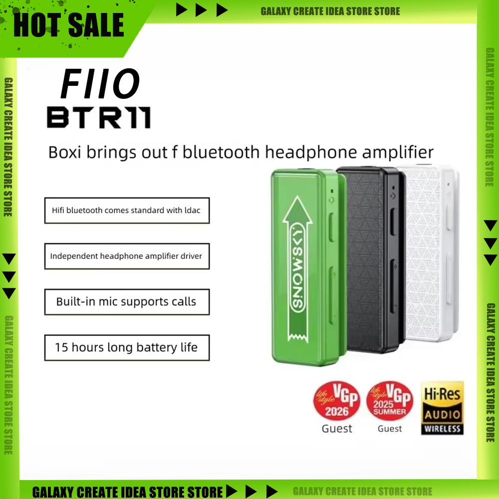 FiiO BTR11 Bluetooth Audio Rec - огляд і ціна Wired Earphone Mic