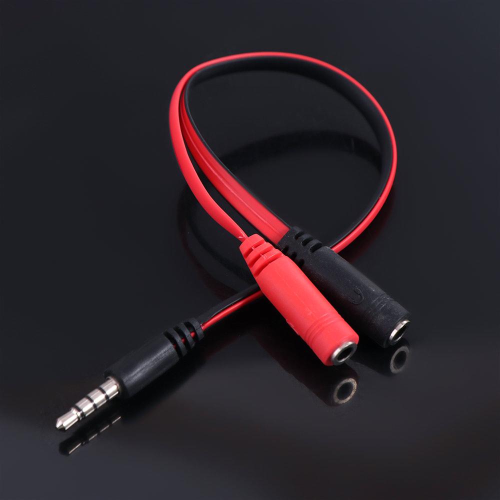 1 Male To 2 Female 3.5 Jack Au - огляд і ціна Earphone Splitter Jack