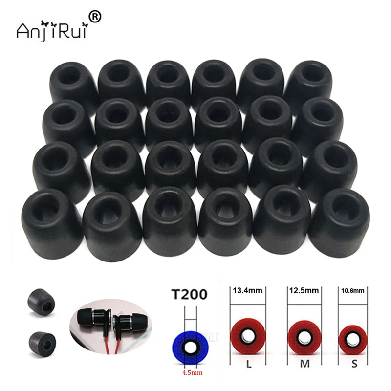 12Pair ANJIRUI Memory Foam Ear - огляд і ціна Earphone Foam Tip