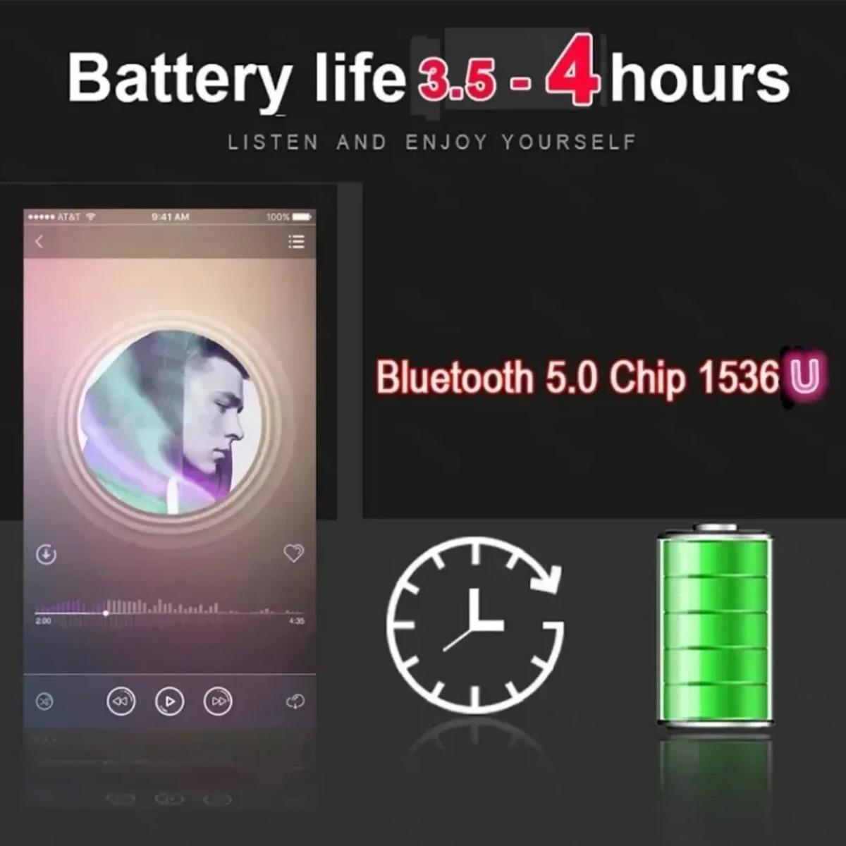 2026 Original Air New Pro A3 T - огляд і ціна Bluetooth Headset On Ear