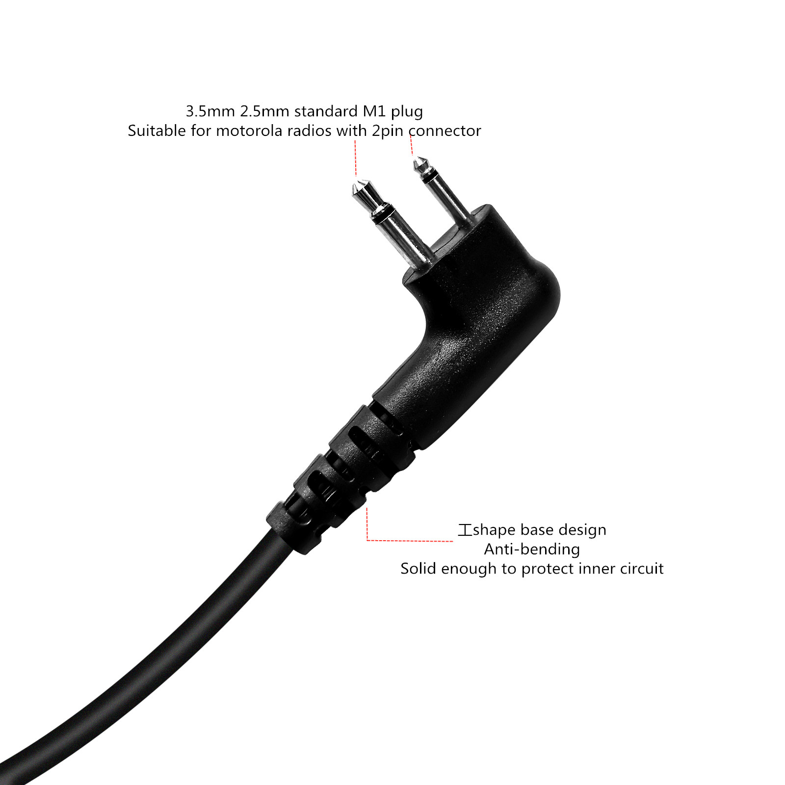 Earpiece Surveillance Kit, Wal - огляд і ціна Wired Earphone Mic