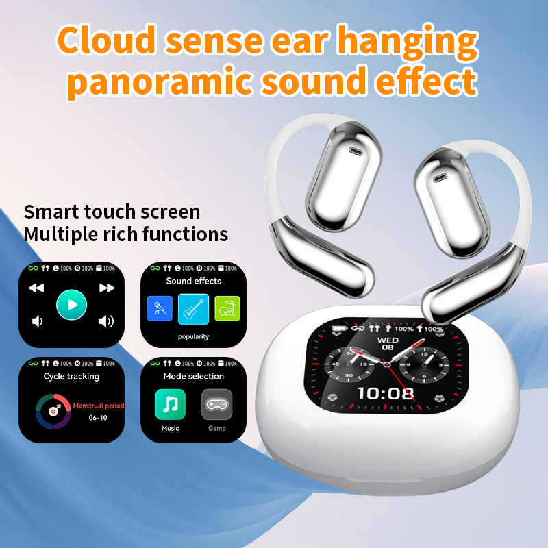 YYK Q16 Pro AI Translation Ear - огляд і ціна Sports Earphone Hook