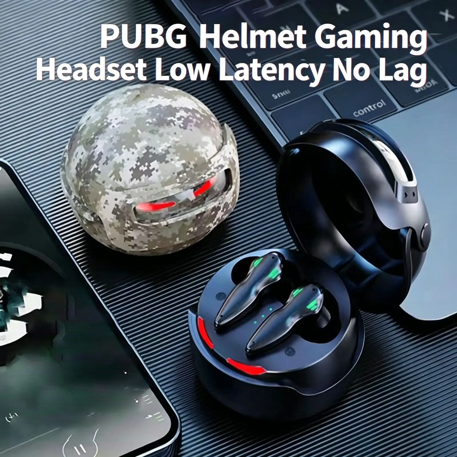 Helmet Style Gaming  Wireless  - огляд і ціна Gaming Headset Rgb