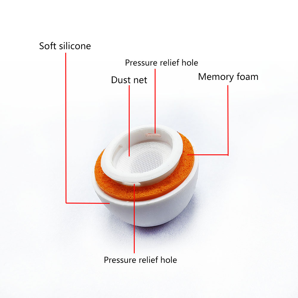 1 Pairs Memory Foam Ear Tips f - огляд і ціна Earphone Foam Tip