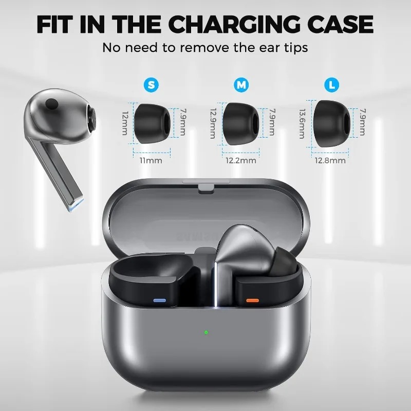 6-3Pairs For Samsung Galaxy Bu - огляд і ціна Earphone Foam Tip