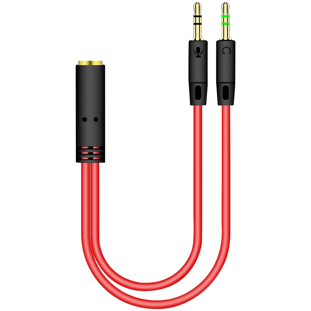 3.5mm Jack 2 Male To 1 Female  - огляд і ціна Earphone Splitter Jack