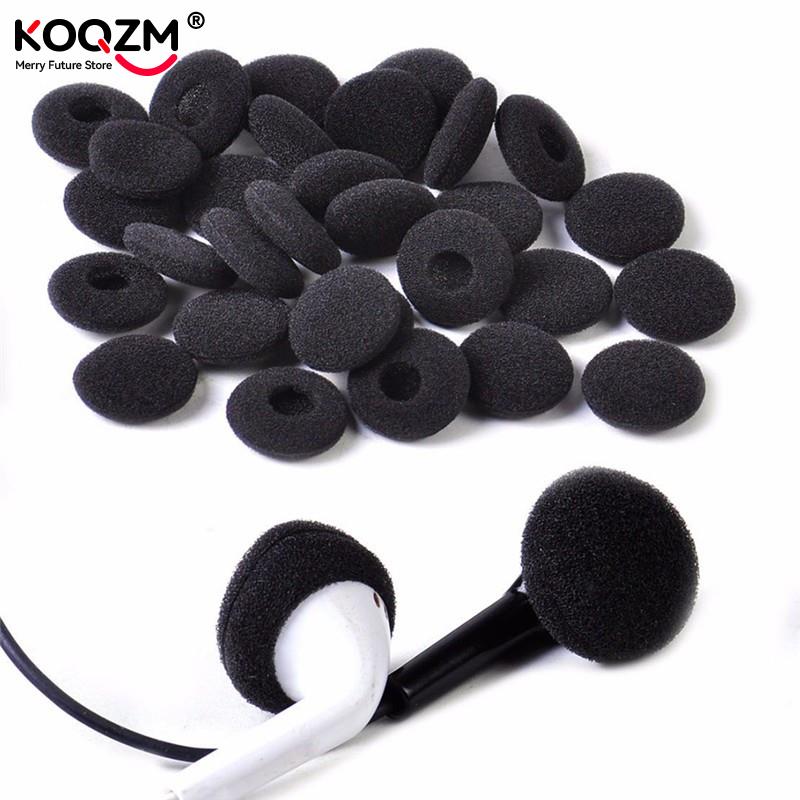 30pcs Sponge Covers Tips Black - огляд і ціна Earphone Foam Tip