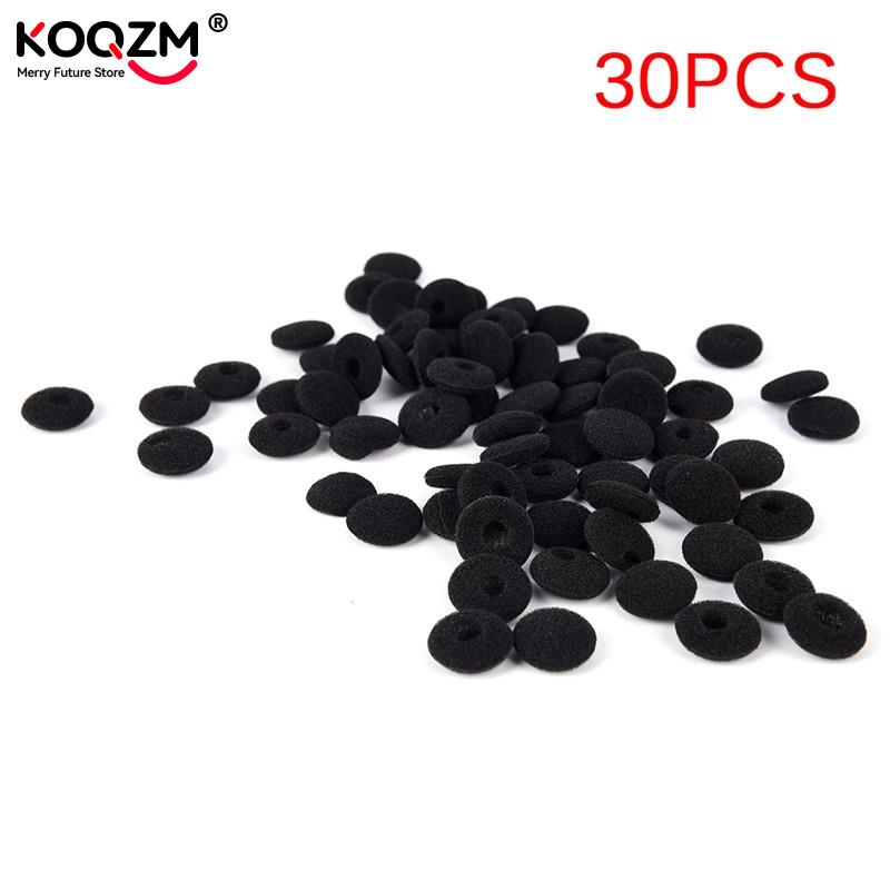 30pcs Sponge Covers Tips Black - огляд і ціна Earphone Foam Tip