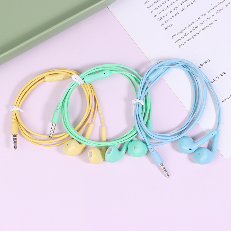U19 Smooth Surface Wired Earph - огляд і ціна Wired Earphone Mic