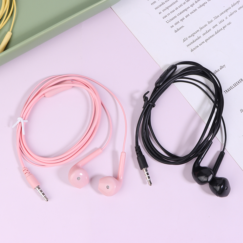 U19 Smooth Surface Wired Earph - огляд і ціна Wired Earphone Mic