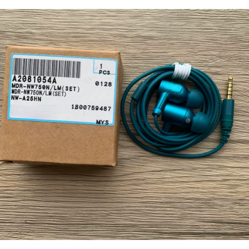 For Sony MDR-NW750N White Wire - огляд і ціна Wired Earphone Mic