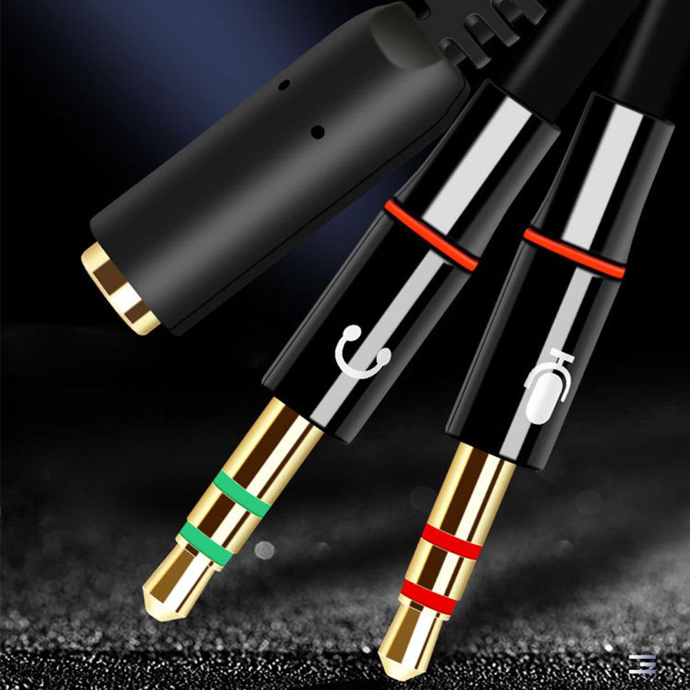 Headphone Microphone Audio Con - огляд і ціна Audio Splitter Y