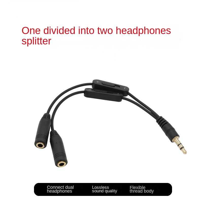 3.5 Jack Splitter Male To 2 Fe - огляд і ціна Earphone Splitter Jack