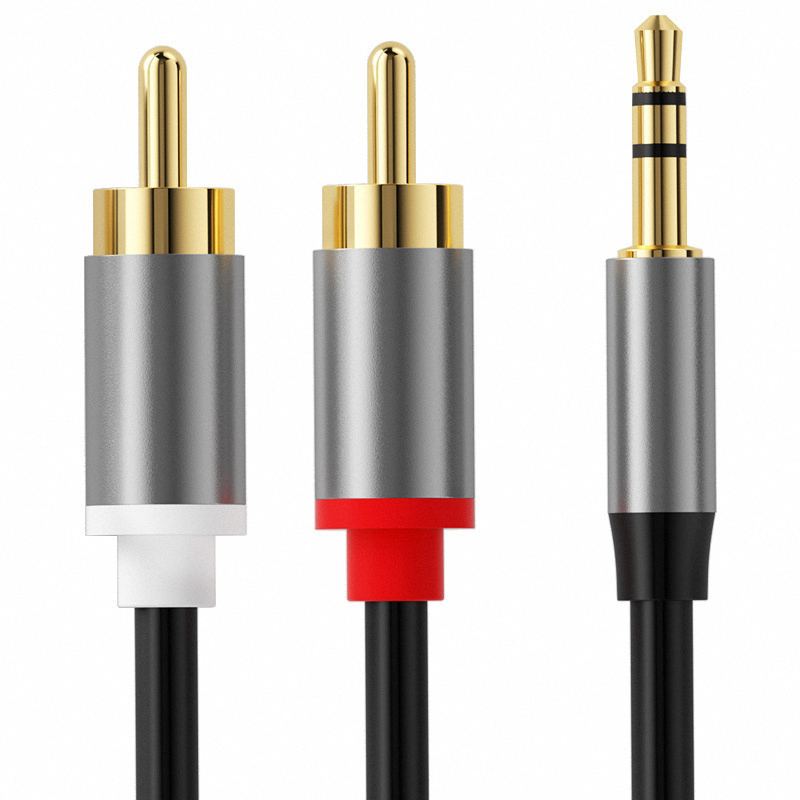 3.5 mm To 2RCA Double Lotus Au - огляд і ціна Cable Extension 3.5